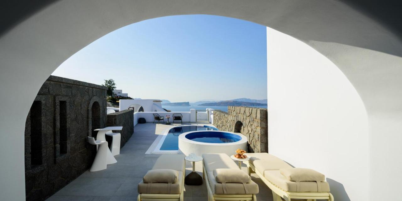 Acro Blue Luxury Villas Akrotírion Zewnętrze zdjęcie